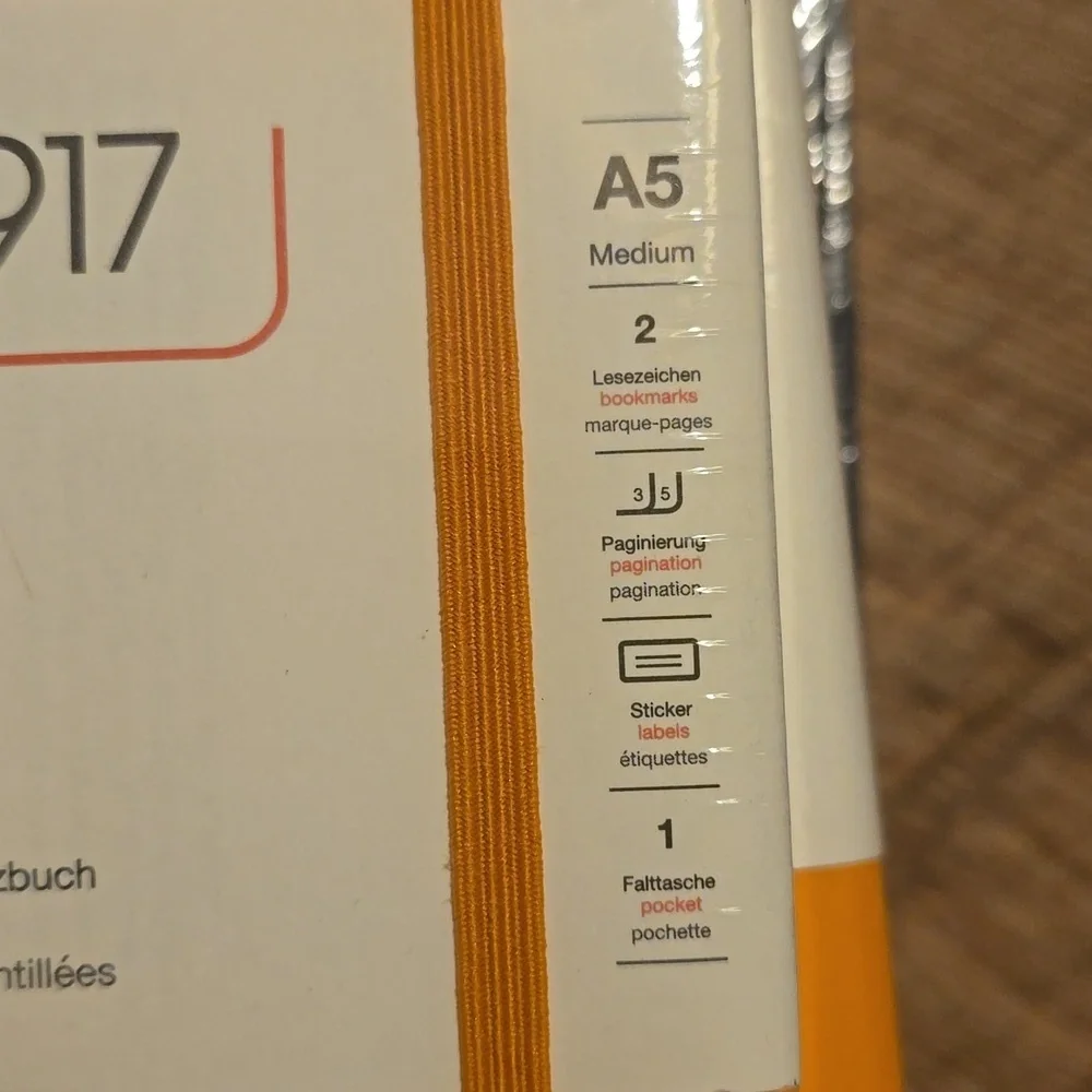 ❤️BUY 5 GET 3 FREE Weekly Planner & Notebook Medium (A5) 2026,18 Months, English